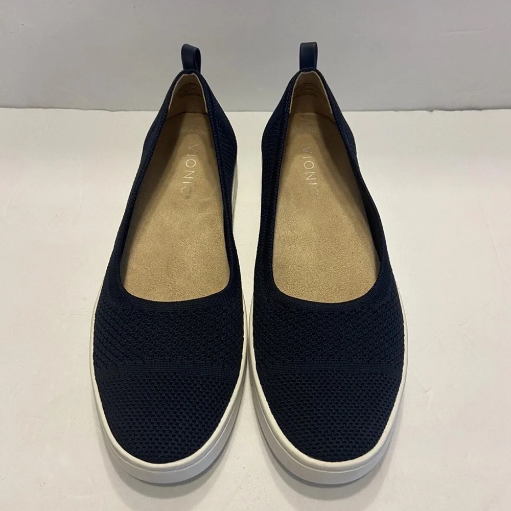 Vionic Women's Uptown Skimmer Knit Slip-ons Loafer Flats Black Sz 7.5 - Picture 3 of 11